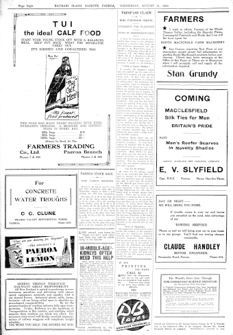 Issue page