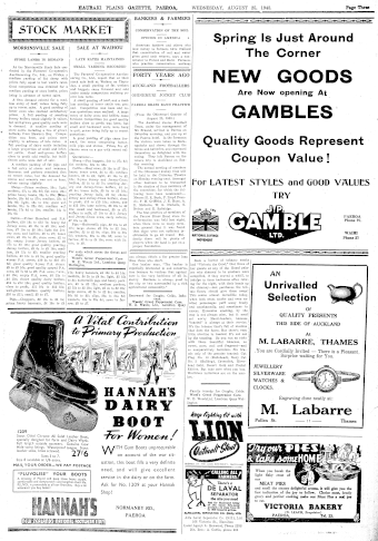 Issue page
