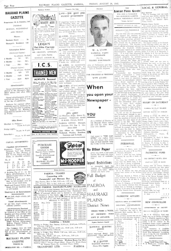 Issue page
