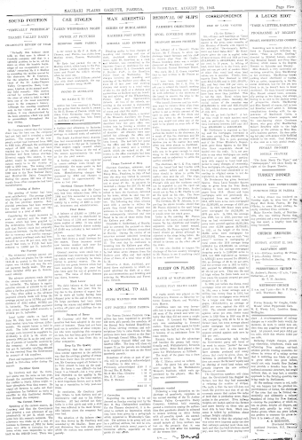 Issue page