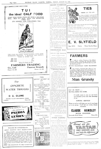 Issue page