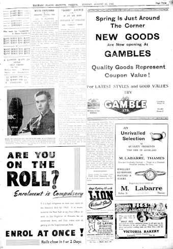 Issue page