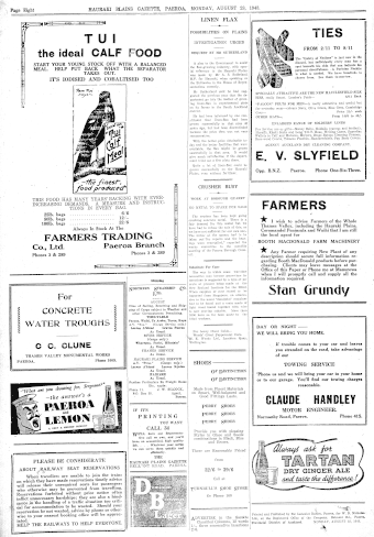 Issue page