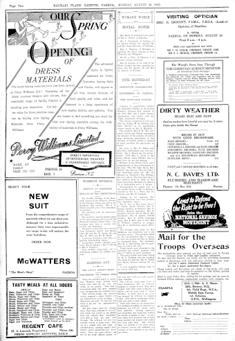 Issue page
