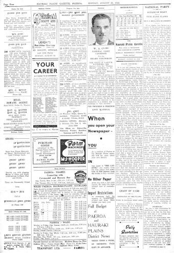 Issue page