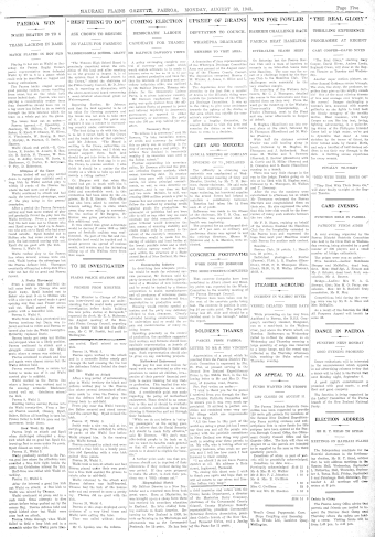Issue page