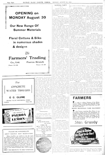 Issue page