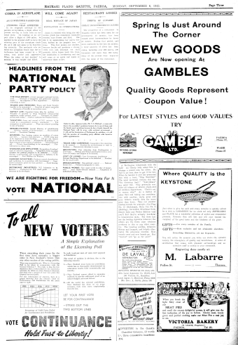 Issue page