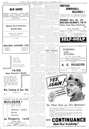 Issue page