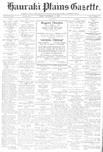 Issue page