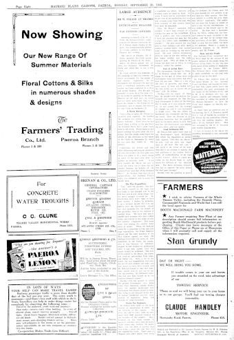 Issue page