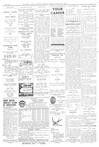 Issue page