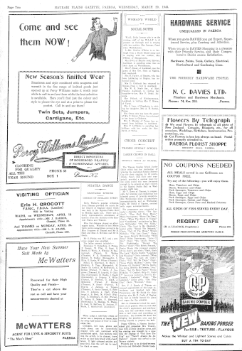 Issue page