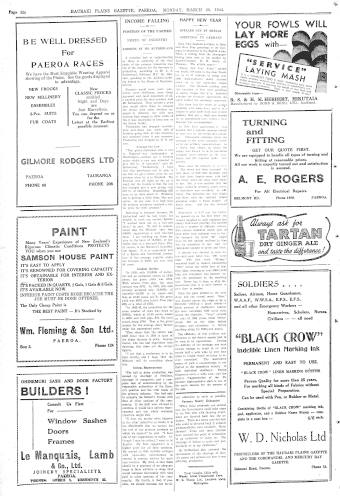 Issue page