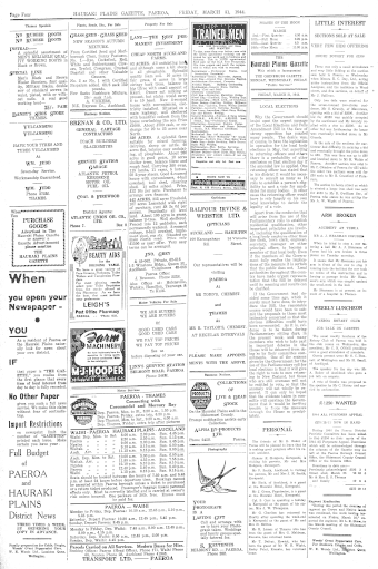Issue page