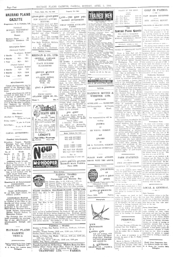 Issue page