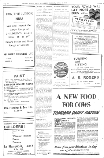 Issue page