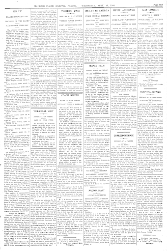 Issue page