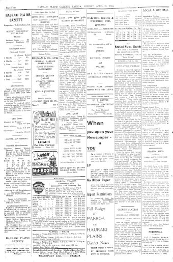 Issue page