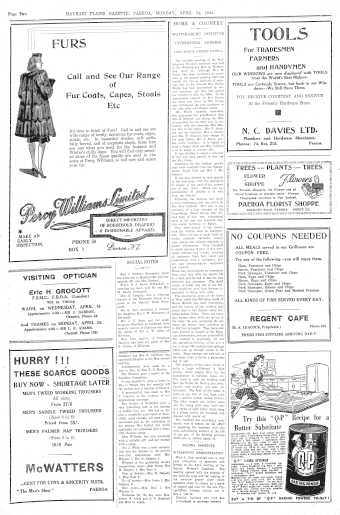 Issue page