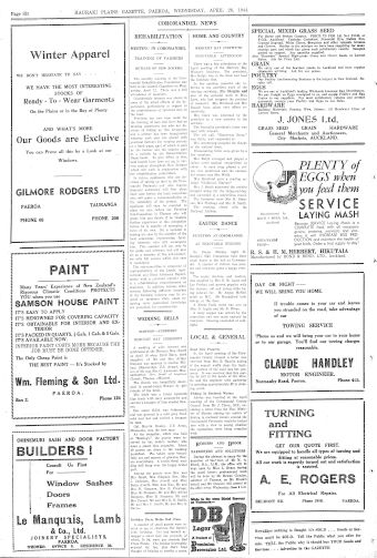 Issue page