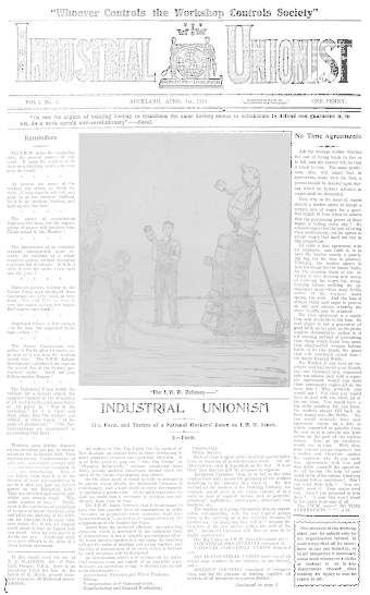 Issue page