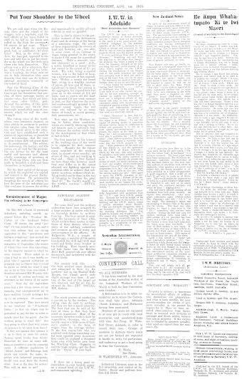 Issue page