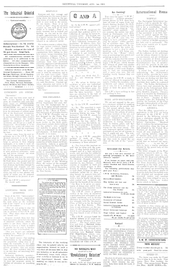 Issue page