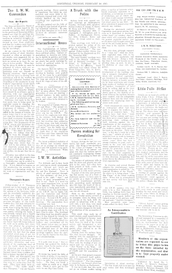 Issue page