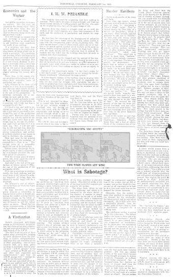 Issue page
