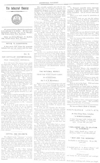 Issue page