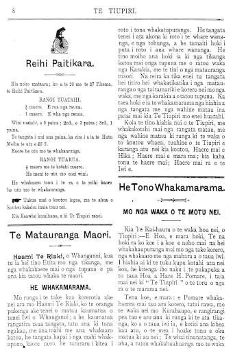 Issue page