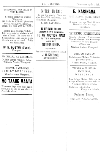 Issue page