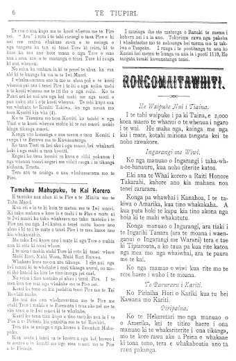 Issue page
