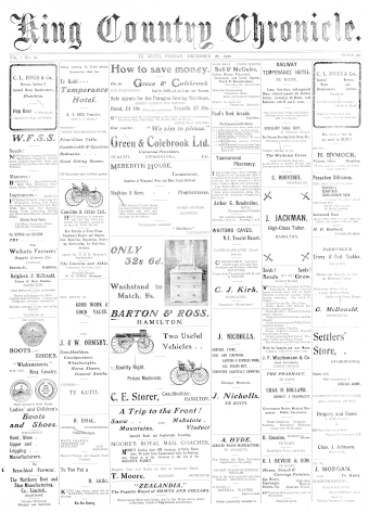 Issue page