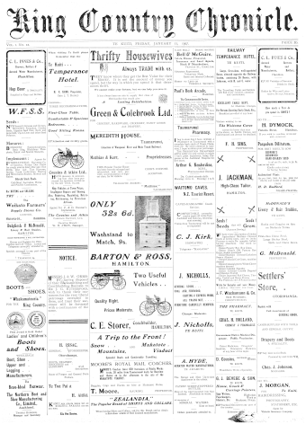 Issue page