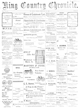 Issue page