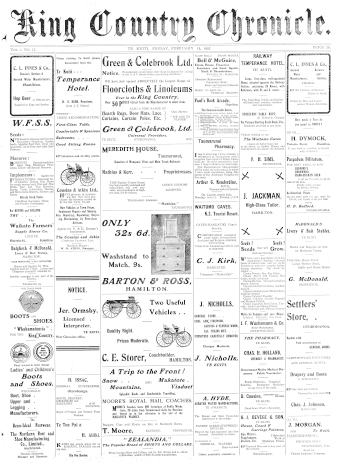 Issue page