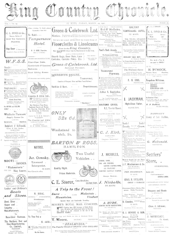 Issue page