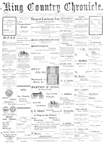 Issue page