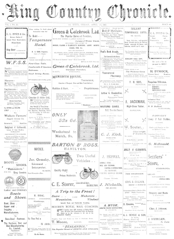 Issue page