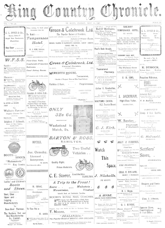 Issue page