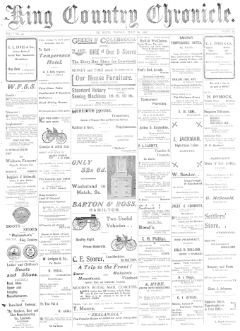 Issue page