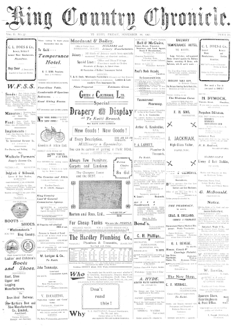 Issue page