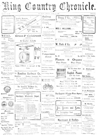 Issue page