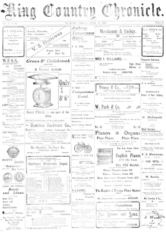 Issue page