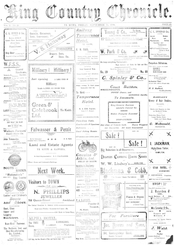 Issue page