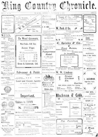Issue page