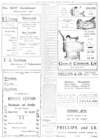 Issue page