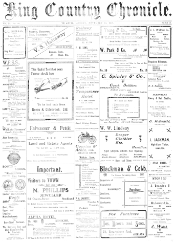 Issue page